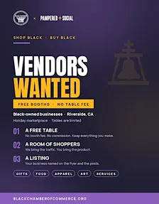 Shop Black Riverside — Holiday Marketplace FREE Vendor Booth