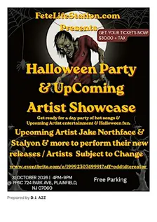 Halloween Party & Upcoming Artist Showcase