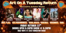 Art on a Tuesday: Dinner, Drinks & Live Entertainment