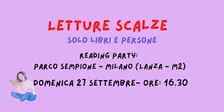 Letture Scalze - Reading Party al Parco Milano
