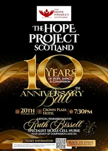 Hope Project Scotland 10th Year Anniversary Ball