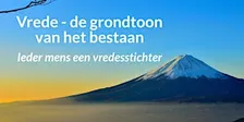 Vrede de grondtoon van het bestaan - Ieder mens een vredestichter | ARNHEM