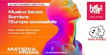 Musica Senza Barriere: l'Europa accessibile