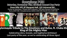 Scorpions PGH All Black Concert Party