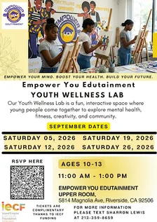 Empower You Edutainment YOUTH WELLNESS LAB!