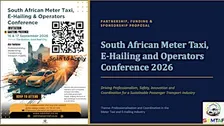 South African Meter Taxi, E-Hailing and Operators Conference 2026