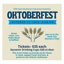 Dade City Woman's Club Oktoberfest