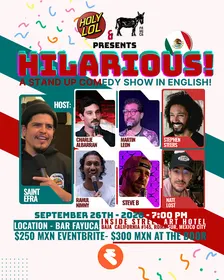 HILARIOUS! A Stand Up Comedy Show in English