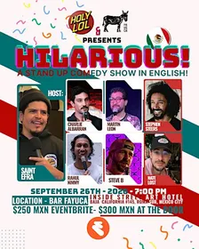 HILARIOUS!  A Stand Up Comedy Show in English