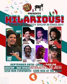 HILARIOUS!  A Stand Up Comedy Show in English
