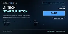 AI Startup Pitch & Investor Networking I Paris