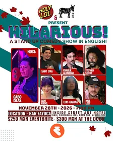HILARIOUS!  A Stand Up Comedy Show in English