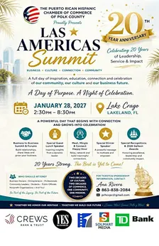2027 LAS AMERICAS BUSINESS SUMMIT & 20th Yr. Anniversary