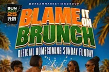 BLAME IT ON BRUNCH + DAY PARTY • FAMU HOMECOMING SUNDAY FUNDAY