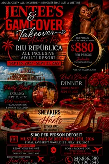 JenTee’s Takeover Adult's RIU REPUBLIC