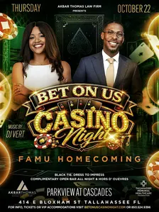 Akbar Thomas Law Firm presents BET ON US "Casino Night"