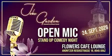 JOKE GARDEN OPEN MIC STAND-UP COMEDY NIGHT - September