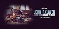 Blues Gitaar Concert én Clinic door John-F. Klaver bij Dijkmans in Breda