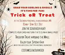 Trick or Treat at the Mall