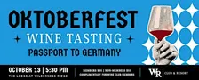 Passport To Germany Oktoberfest Wine Tasting