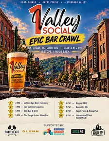 One Valley Social Epic Bar Crawl