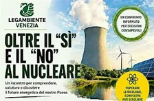 2 Ottobre - OLTRE IL “SÌ” E IL “NO” AL NUCLEARE