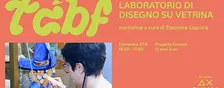 Laboratorio di disegno su vetrina - Con Eleonora Caprara