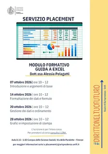 Modulo Formativo "Guida a Excel"