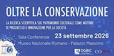 Conferenza "OLTRE LA CONSERVAZIONE"