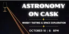 ASTRONOMY ON CASK  | WHISKY TASTING & THE SPACE