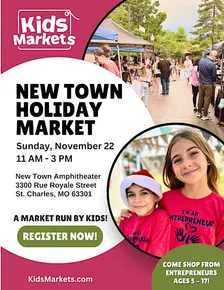 Kids Markets at the New Town Holiday Market