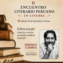 II Encuentro Literario Peruano en Ginebra