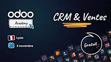Odoo Academy CRM & Ventes - Lyon
