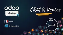 Odoo Academy CRM & Ventes - Lyon