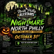Nightmare in North Philly: Annual Adult Halloween Fundraiser