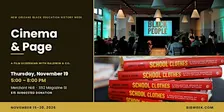 Cinema & Page: A Film Screening and Book Talk (NOBEHW)