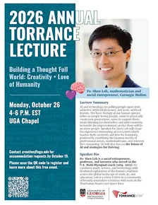 2026 Annual Torrance Lecture: PO-SHEN LOH (Carnegie Mellon, Mathematician)