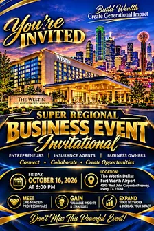 Super Regional Business Event in Dallas, TX