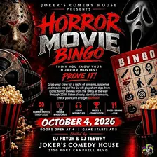 Horror Bingo