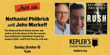 Nathaniel Philbrick with John Markoff