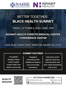 2026 NAHSE NC Black Health Summit