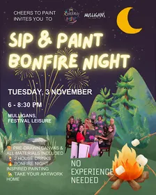 Bonfire Night Sip & Paint