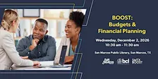 BOOST: Budgets & Financial Planning