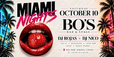 Miami Nights 24  w/  Dj Rojas & Dj Nico