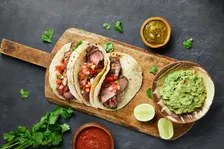 Steak Taco Night at Beef Loving Texans' Grill Camp in Austin