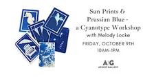 Sun Prints & Prussian Blue: A Cyanotype Workshop with Melody Locke