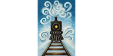 Snowbound Express - Paint and Sip in Portland | Classpop!™