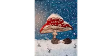 Snowy Day Shroom - Paint and Sip in Sacramento | Classpop!™