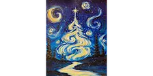 A Starry Night Christmas  - Paint and Sip in Tyler | Classpop!™