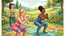 Outdoor Pilates Sculpt Class
